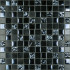 mosaique en pierre naturelle, carrelage mosaique, noir, carrelage sur filet, salle de bain, douche, Tilestone